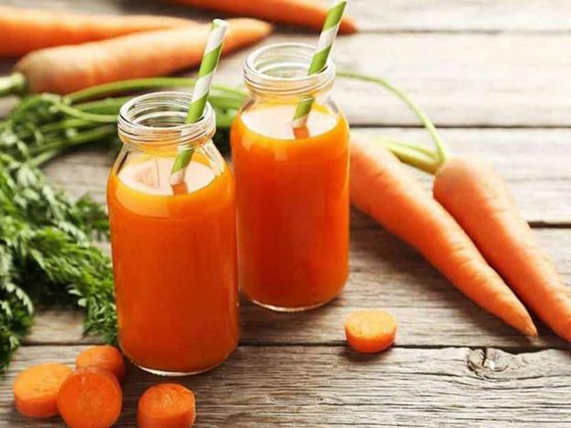 Cải thiện thâm nám với nước ép từ củ cà rốt