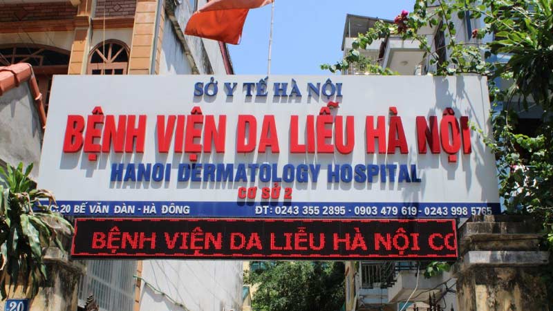 Bệnh viện da liễu Hà Nội luôn là địa chỉ uy tín điều trị nám